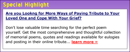 Memorial Poems